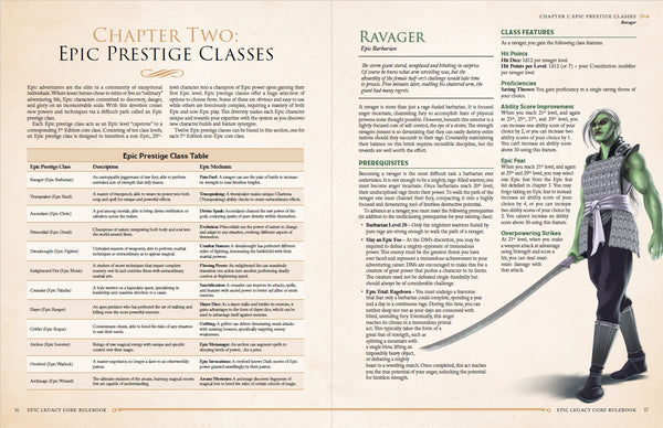 Epic Legacy Core Rulebook