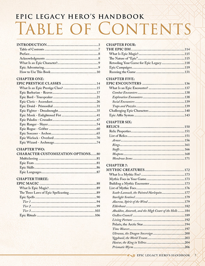 Epic Handout.pdf Epic Legacy Hero's Handbook (Promo, PDF) – store.2cgaming.com
