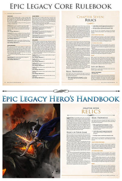 Epic Legacy Hero's Handbook (Promo, PDF)