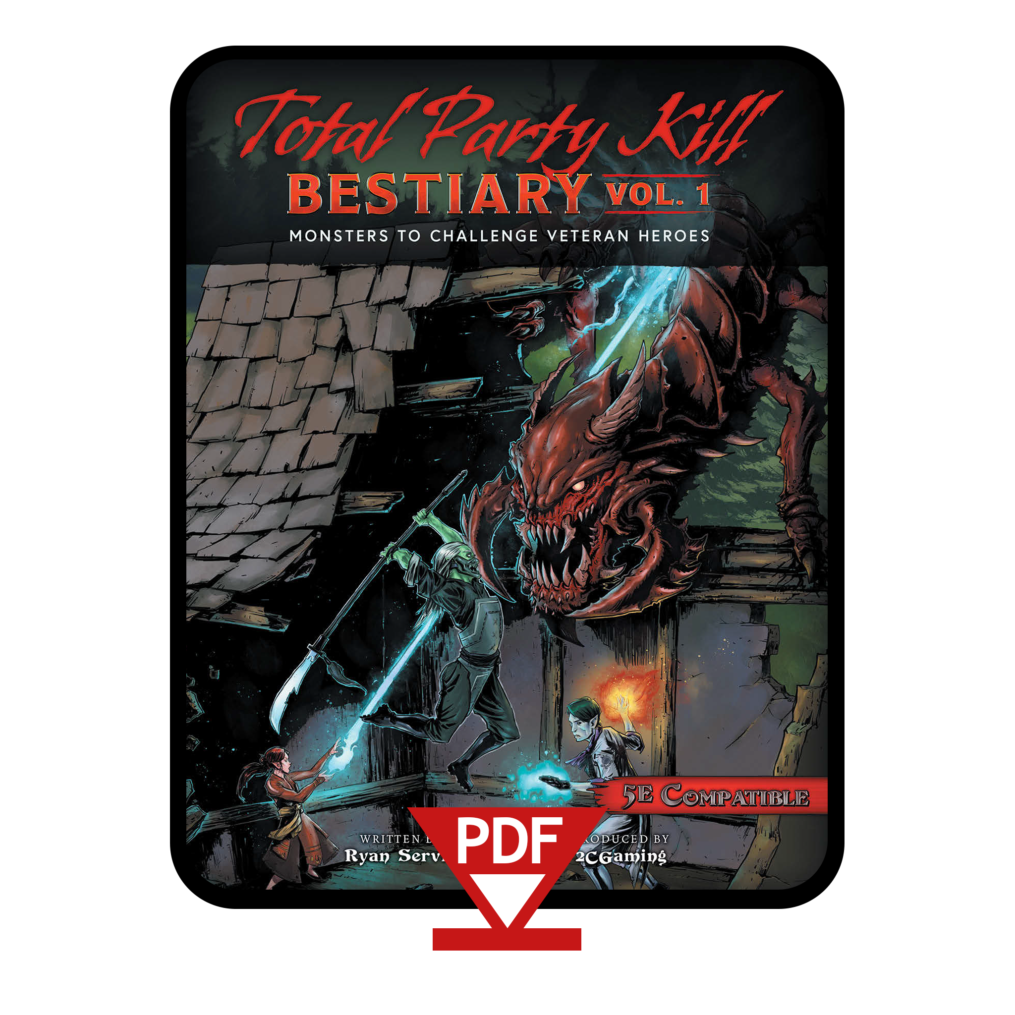 Total Party Kill Bestiary - Vol. 1