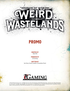 Worlds of WebDM - Weird Wastelands (Promo)